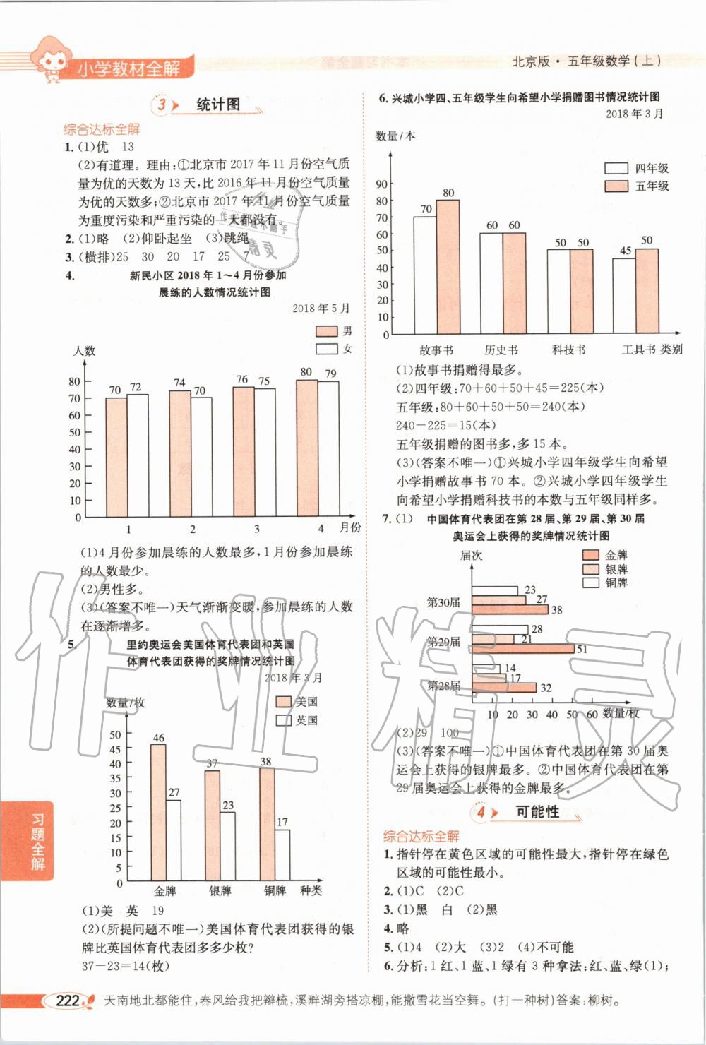 2019年小学教材全解五年级数学上册北京课改版 第8页