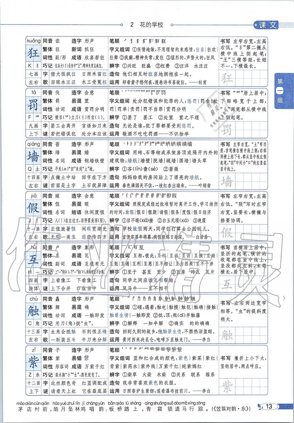 2019年課本三年級語文上冊人教版五四制 第13頁