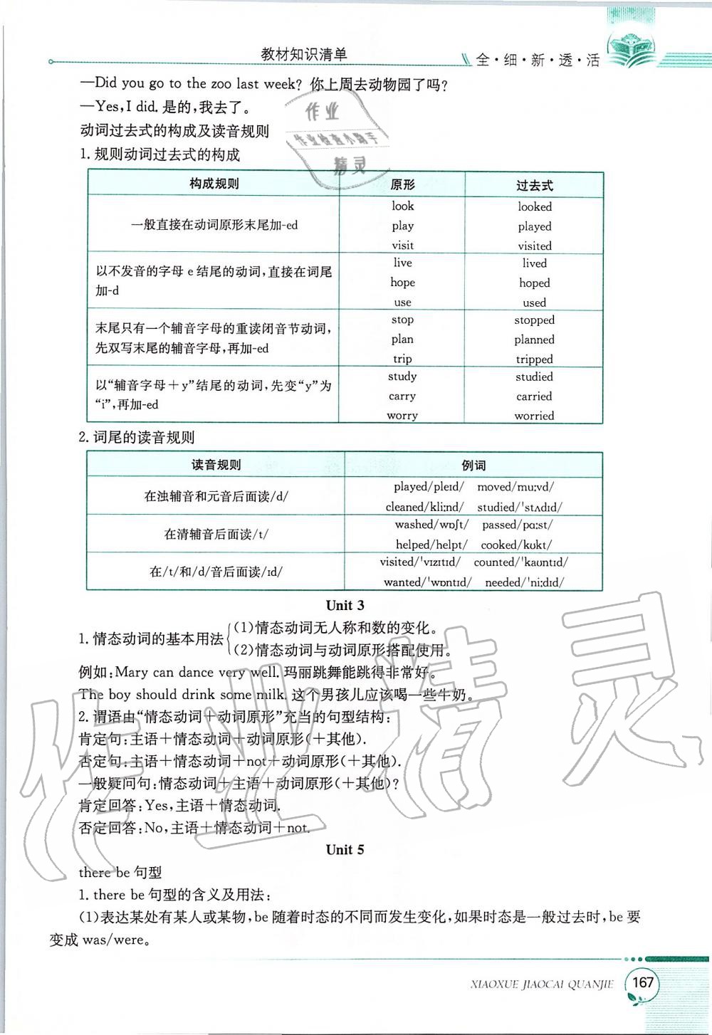 2019年課本六年級英語上冊滬教版三起 第167頁