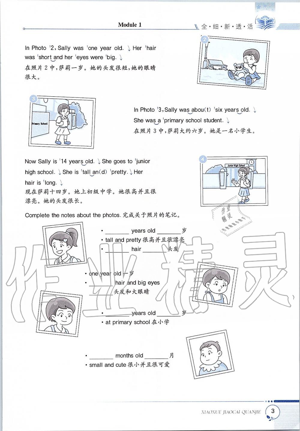 2019年課本六年級(jí)英語(yǔ)上冊(cè)滬教版三起 第3頁(yè)