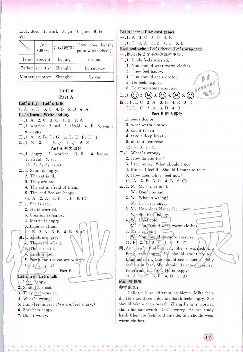 2019年新課程學(xué)習(xí)與測評同步學(xué)習(xí)六年級英語上冊人教版 第9頁