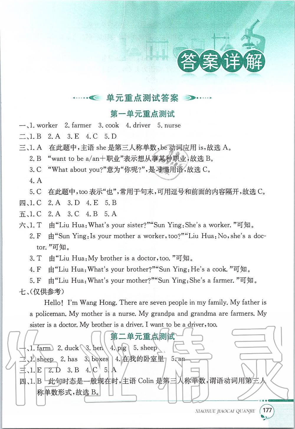 2019年小學(xué)教材全解四年級(jí)英語(yǔ)上冊(cè)陜西旅游版三起 第1頁(yè)