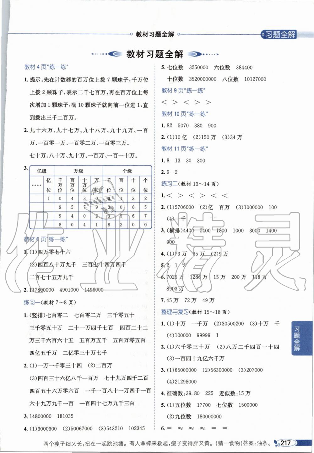 2019年小學(xué)教材全解四年級(jí)數(shù)學(xué)上冊(cè)北京課改版 第16頁(yè)