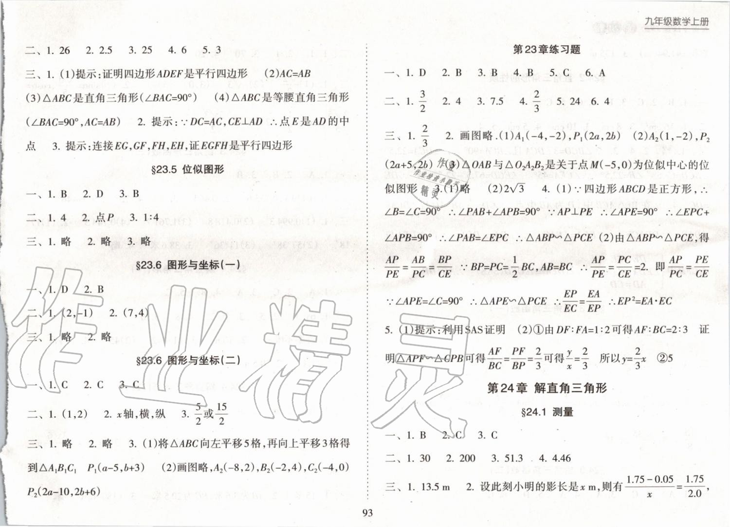 2019年新课程课堂同步练习册九年级数学上册华师大版 第7页