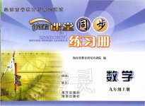 2019年新課程課堂同步練習(xí)冊(cè)九年級(jí)數(shù)學(xué)上冊(cè)華師大版