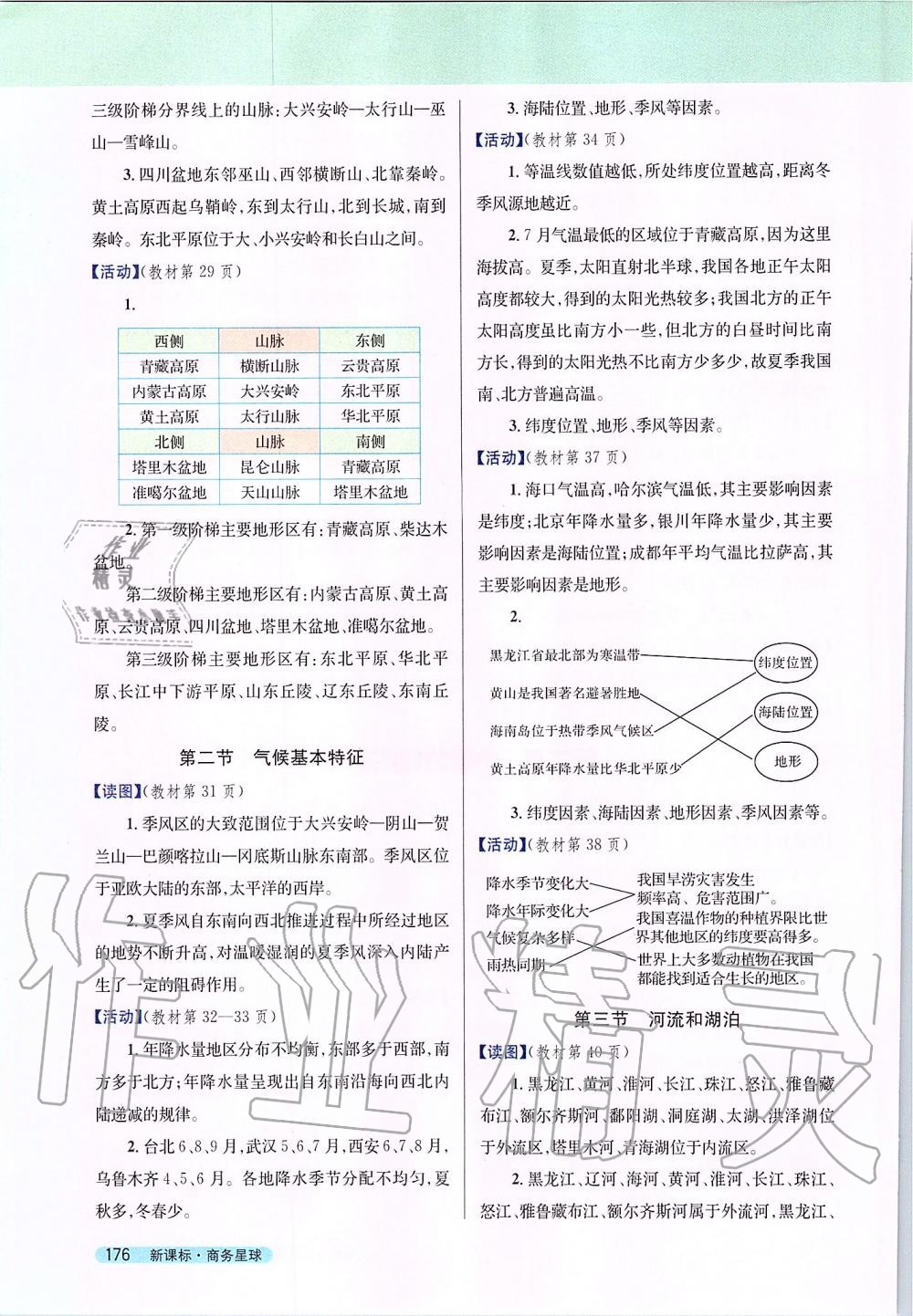 2019年新教材完全解讀八年級(jí)地理上冊(cè)商務(wù)星球版 第24頁(yè)