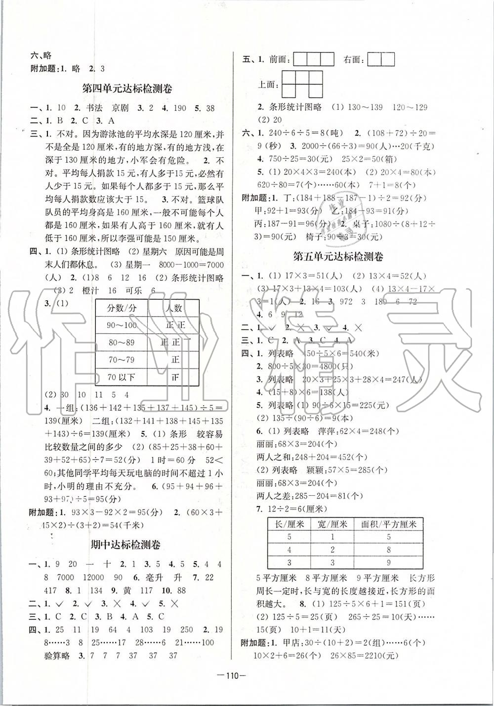 2019年江蘇好卷四年級數(shù)學(xué)上冊江蘇版 第2頁