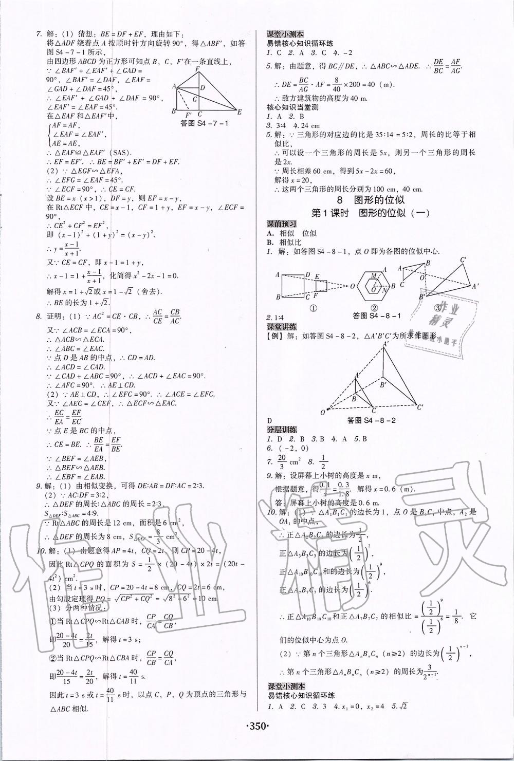 2019年百年學(xué)典廣東學(xué)導(dǎo)練九年級(jí)數(shù)學(xué)全一冊(cè)北師大版 第18頁(yè)