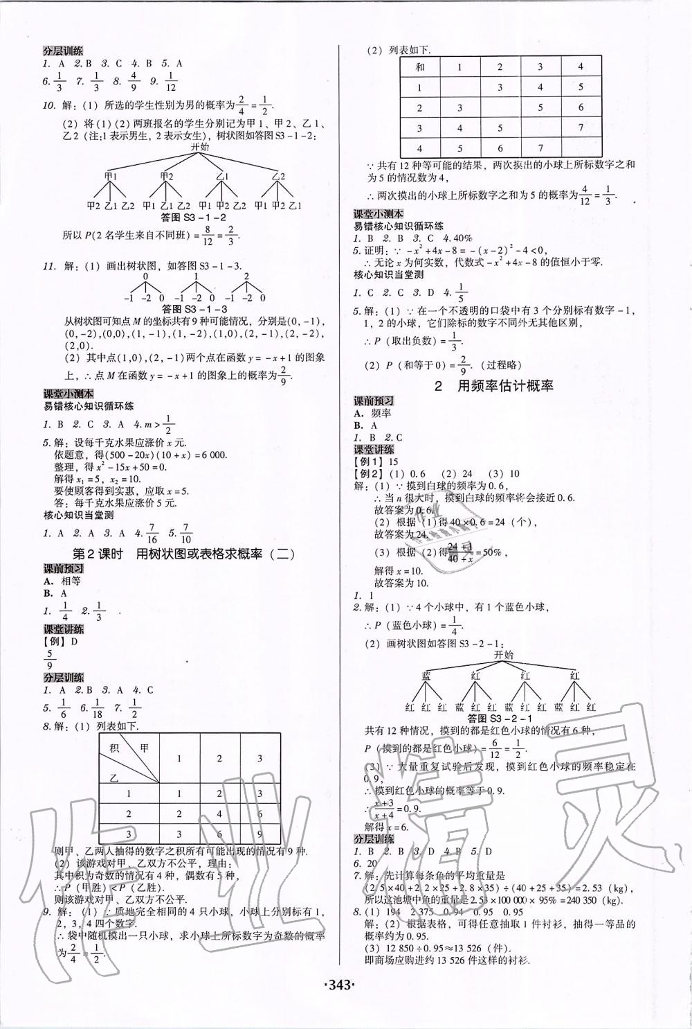 2019年百年學(xué)典廣東學(xué)導(dǎo)練九年級(jí)數(shù)學(xué)全一冊(cè)北師大版 第11頁