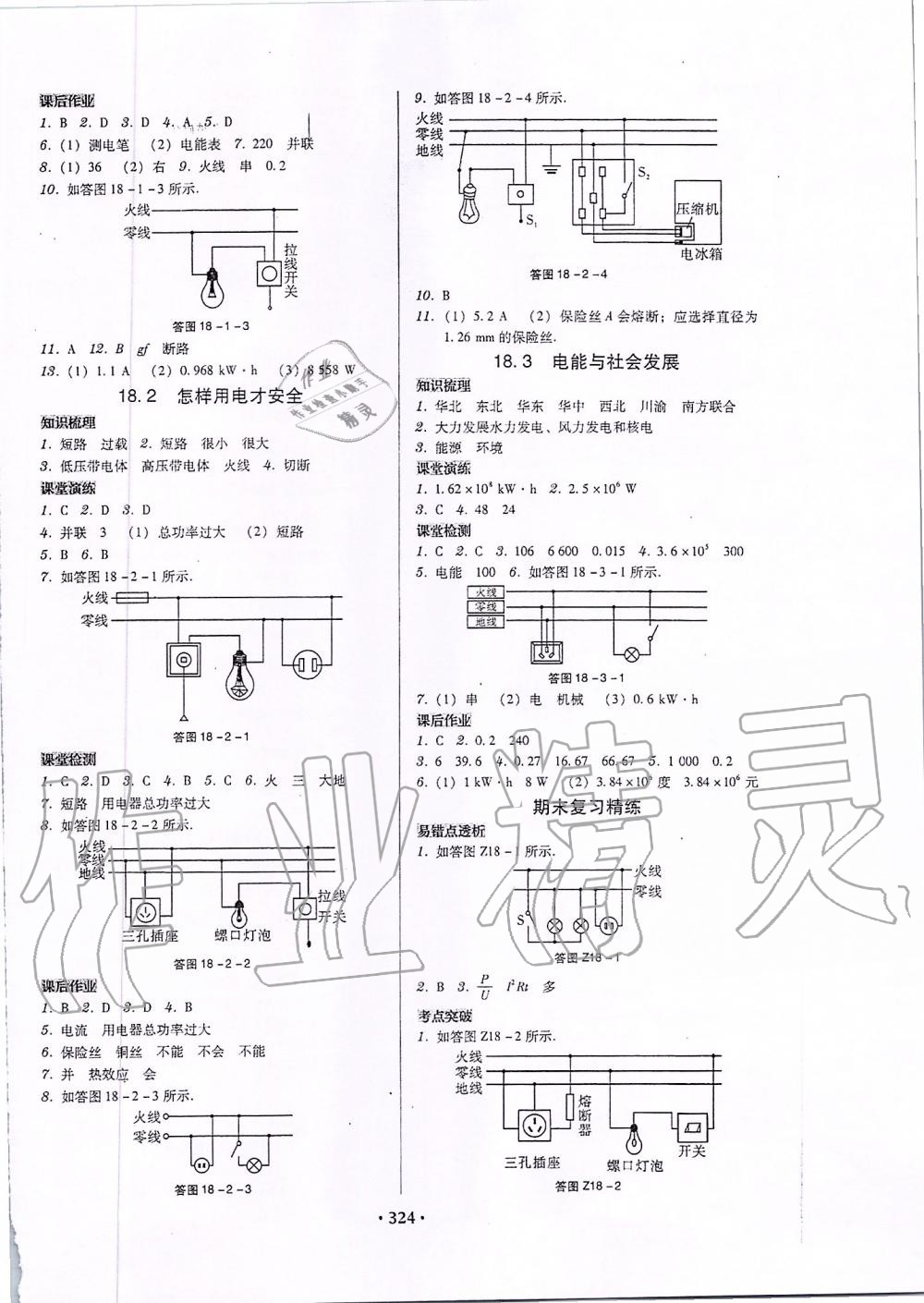 2019年百年學(xué)典廣東學(xué)導(dǎo)練九年級物理全一冊粵教滬科版 第18頁