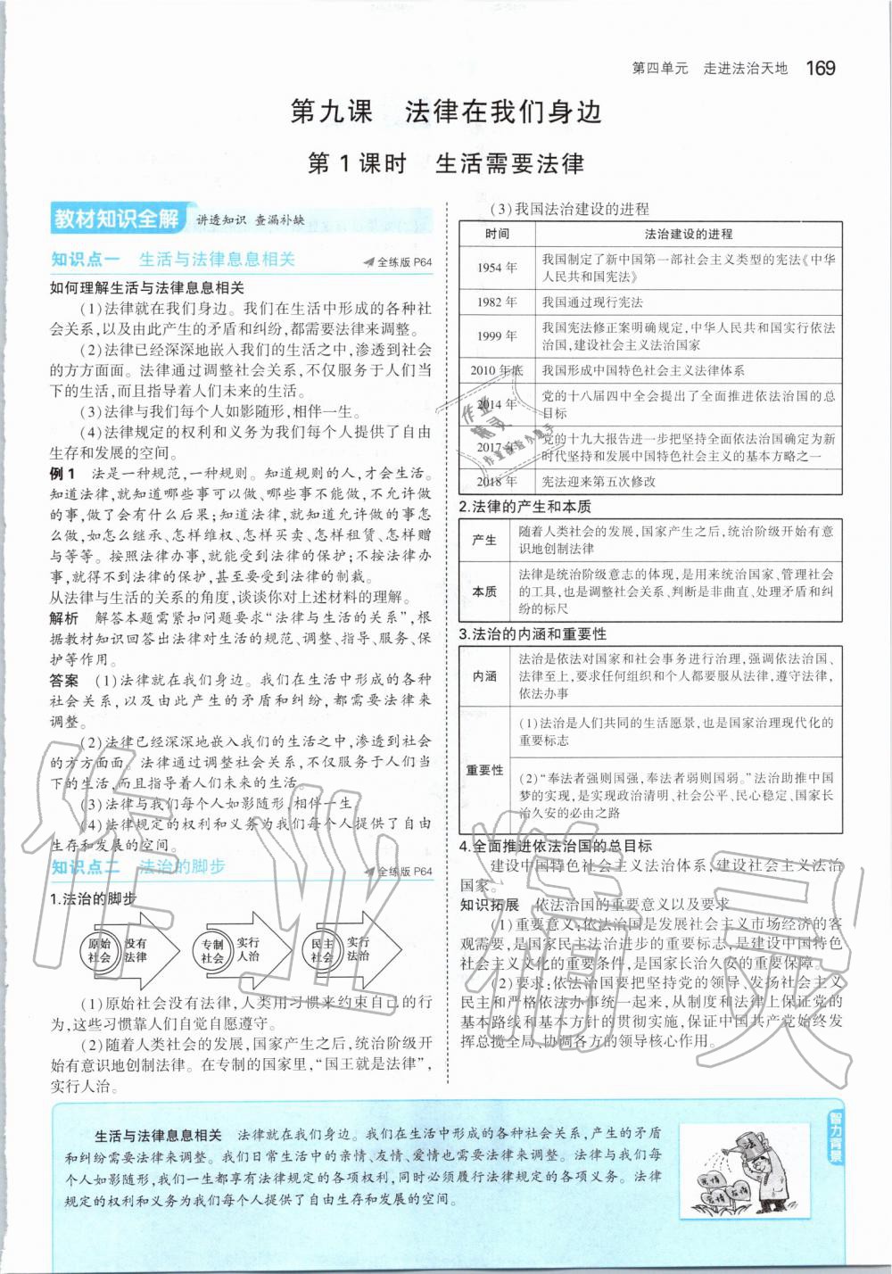 2019年課本七年級道德與法治全一冊人教版五四制 第43頁