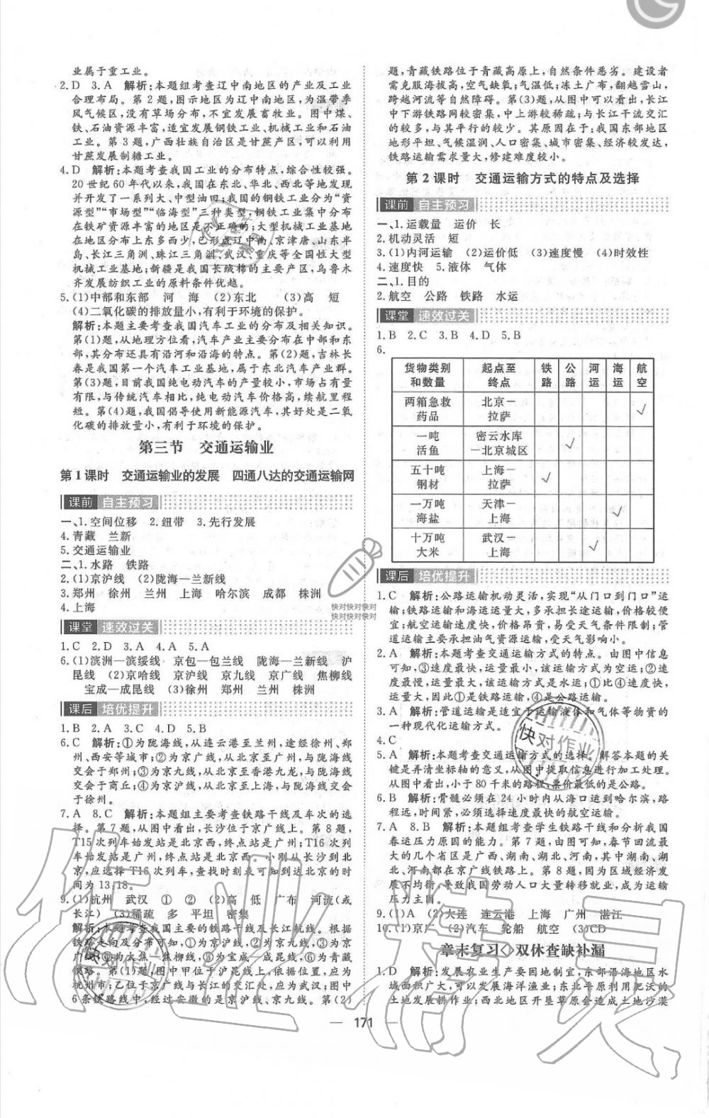 2019年陽(yáng)光計(jì)劃八年級(jí)地理上冊(cè)湘教版 第11頁(yè)