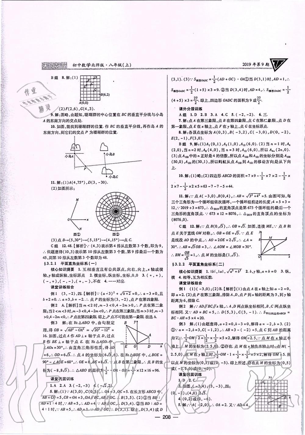 2019年天府数学八年级上册北师大版 第11页