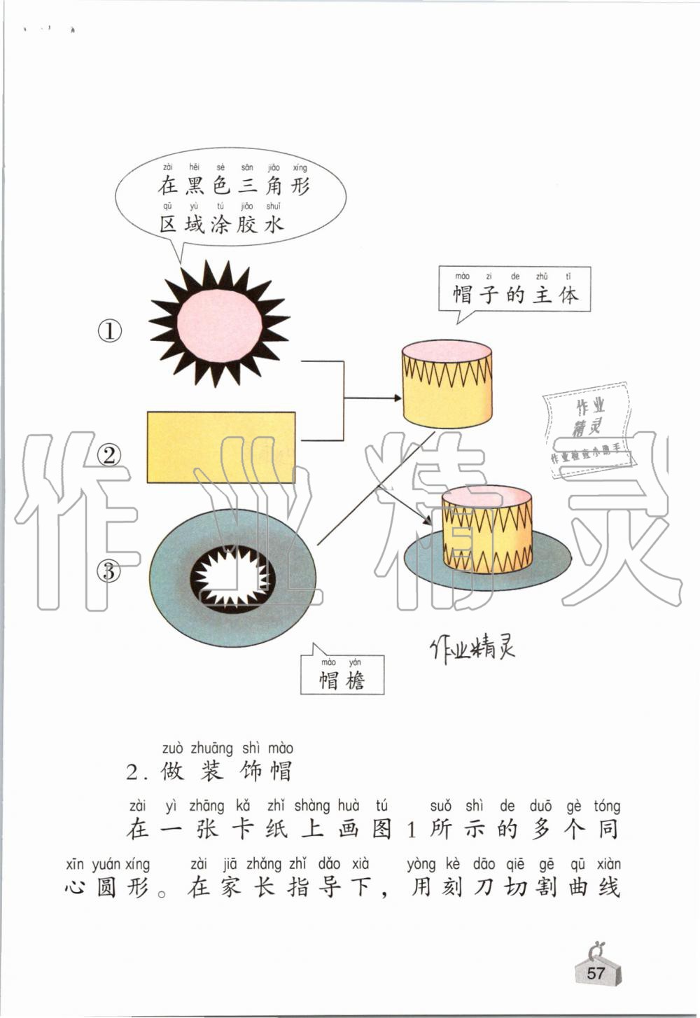 2019年知識(shí)與能力訓(xùn)練二年級(jí)科學(xué)上冊(cè)教科版 第57頁(yè)