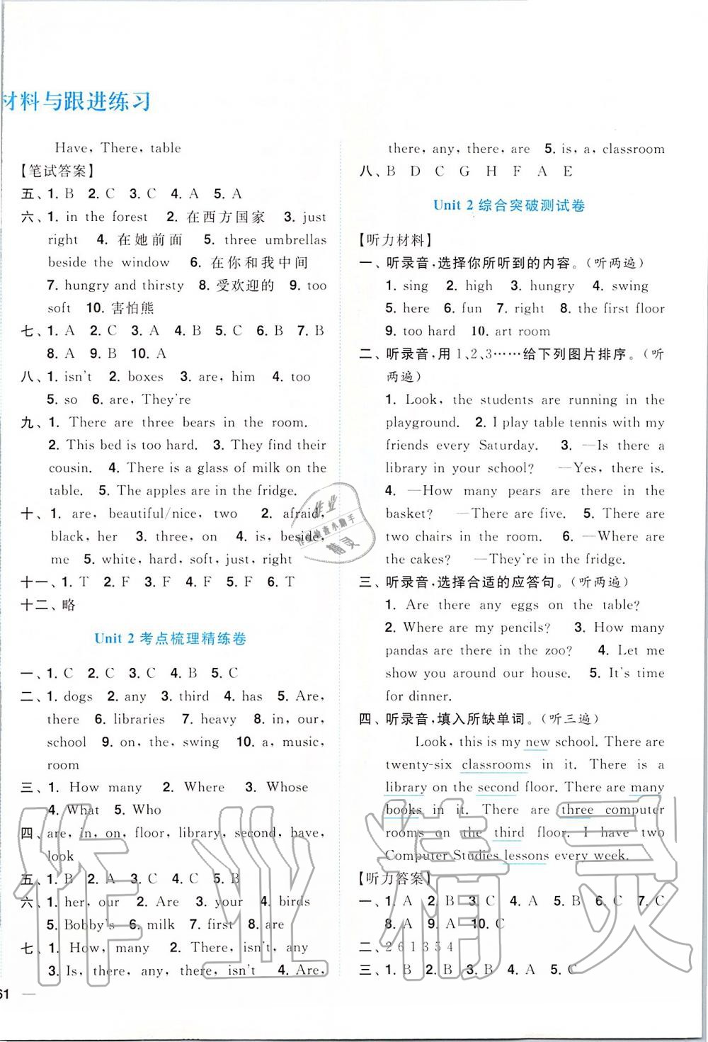 2019年ENBO小天才單元復(fù)習(xí)與測(cè)試五年級(jí)英語(yǔ)上冊(cè)江蘇版 第2頁(yè)