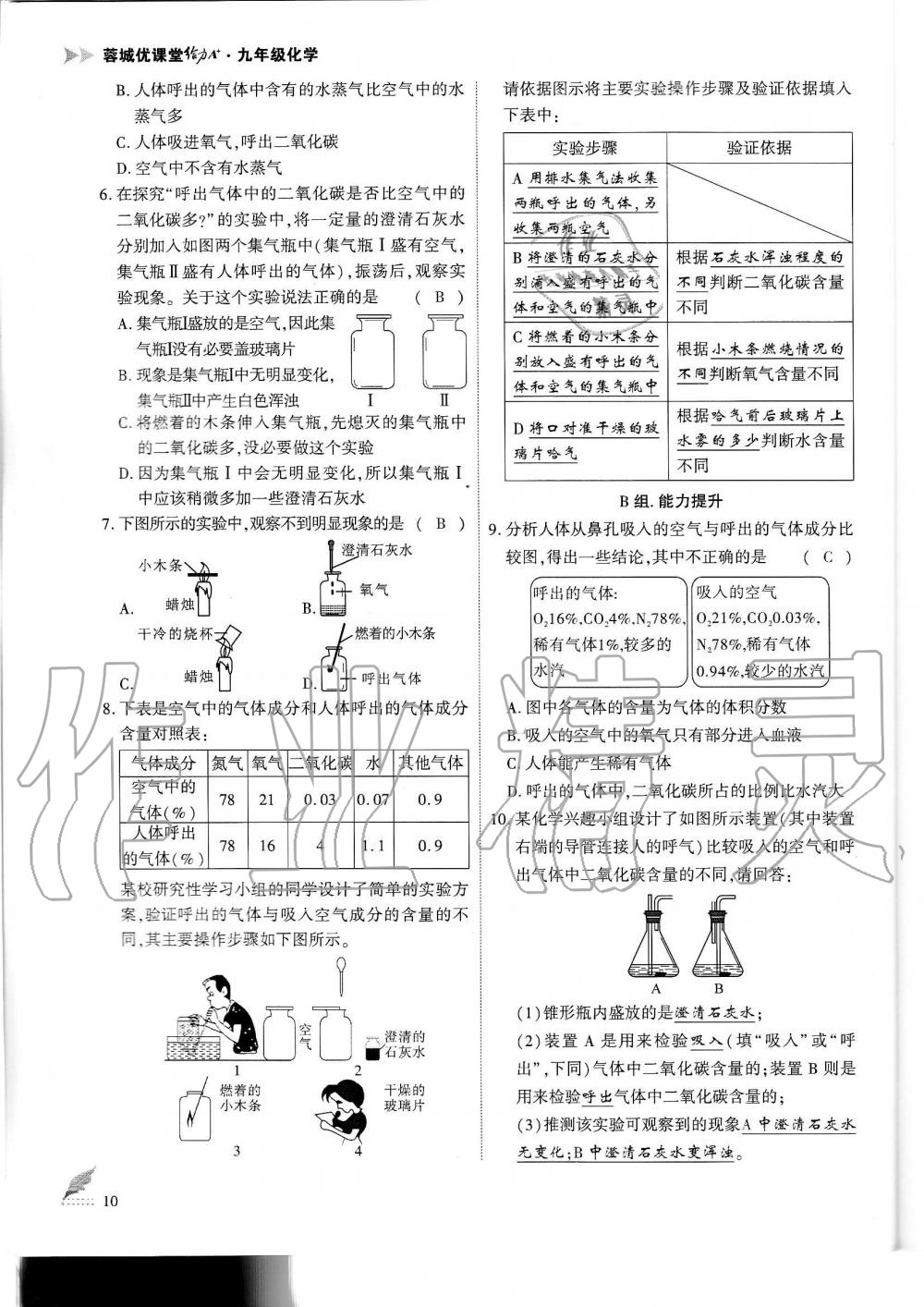 2019年蓉城优课堂给力A加九年级化学全一册人教版 第10页