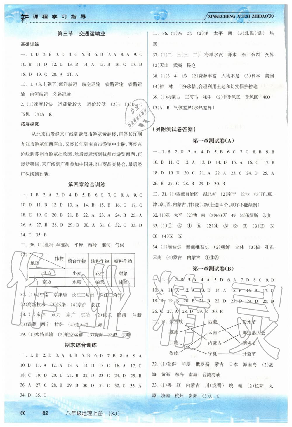 2019年新課程學(xué)習(xí)指導(dǎo)八年級(jí)地理上冊(cè)湘教版 第5頁(yè)