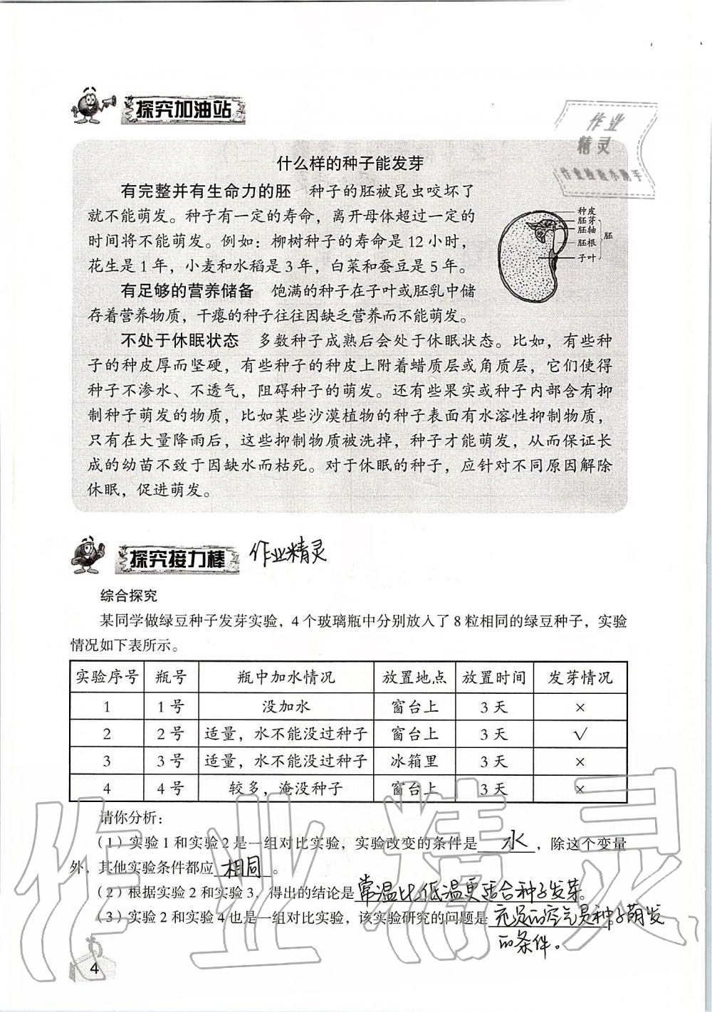 2019年知識(shí)與能力訓(xùn)練五年級(jí)科學(xué)上冊(cè)教科版 第4頁