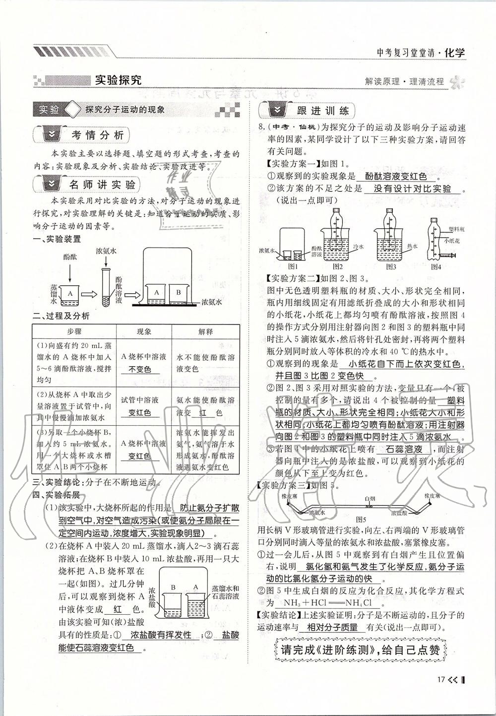 2019年名师学案中考复习堂堂清九年级化学全一册人教版 第17页