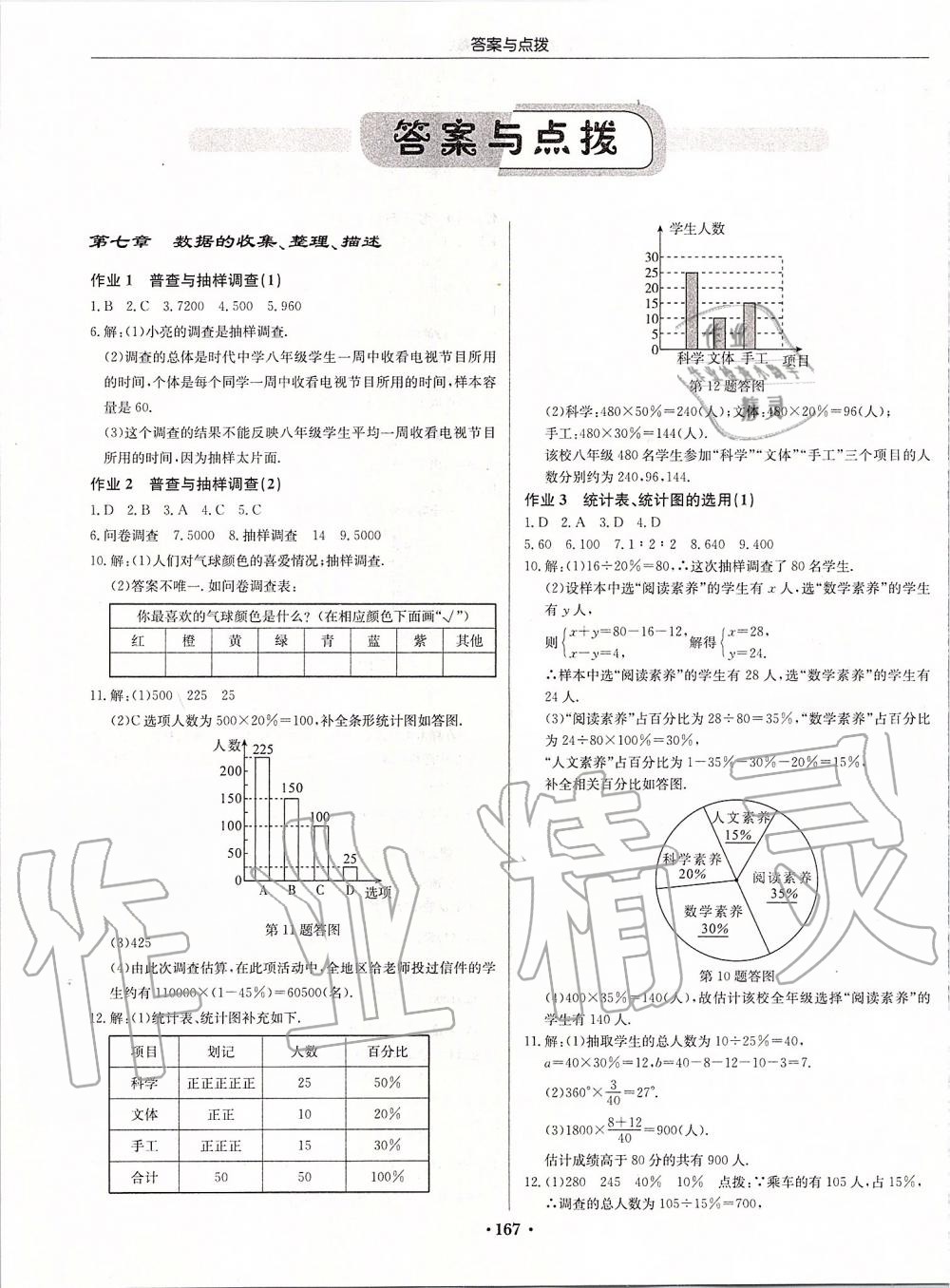 2020年啟東中學(xué)作業(yè)本八年級(jí)數(shù)學(xué)下冊(cè)江蘇版 第1頁(yè)