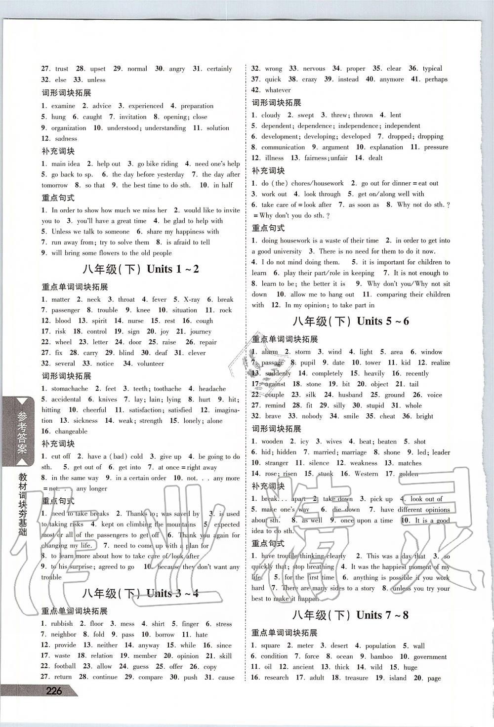 2020年贵州中考面对面英语&nbsp;第4页
