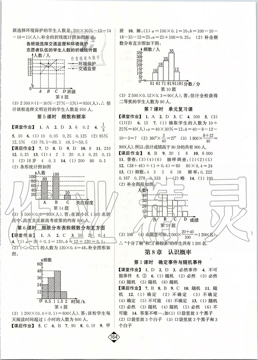 2020年轻松作业本八年级数学下册江苏版 第2页