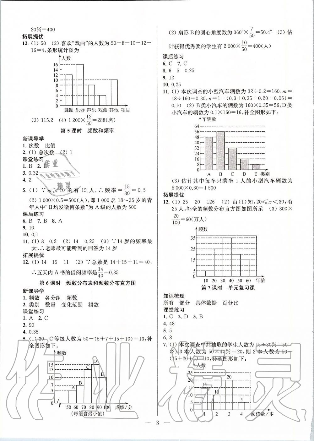 2020年金钥匙课时学案作业本八年级数学下册江苏版 第3页