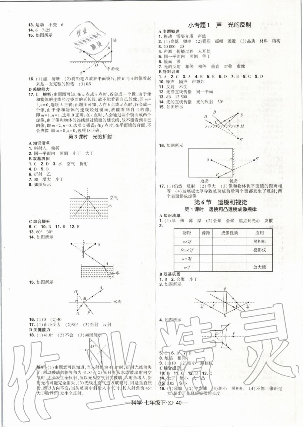 2020年經(jīng)綸學(xué)典學(xué)霸題中題七年級(jí)科學(xué)下冊(cè)浙教版 第4頁