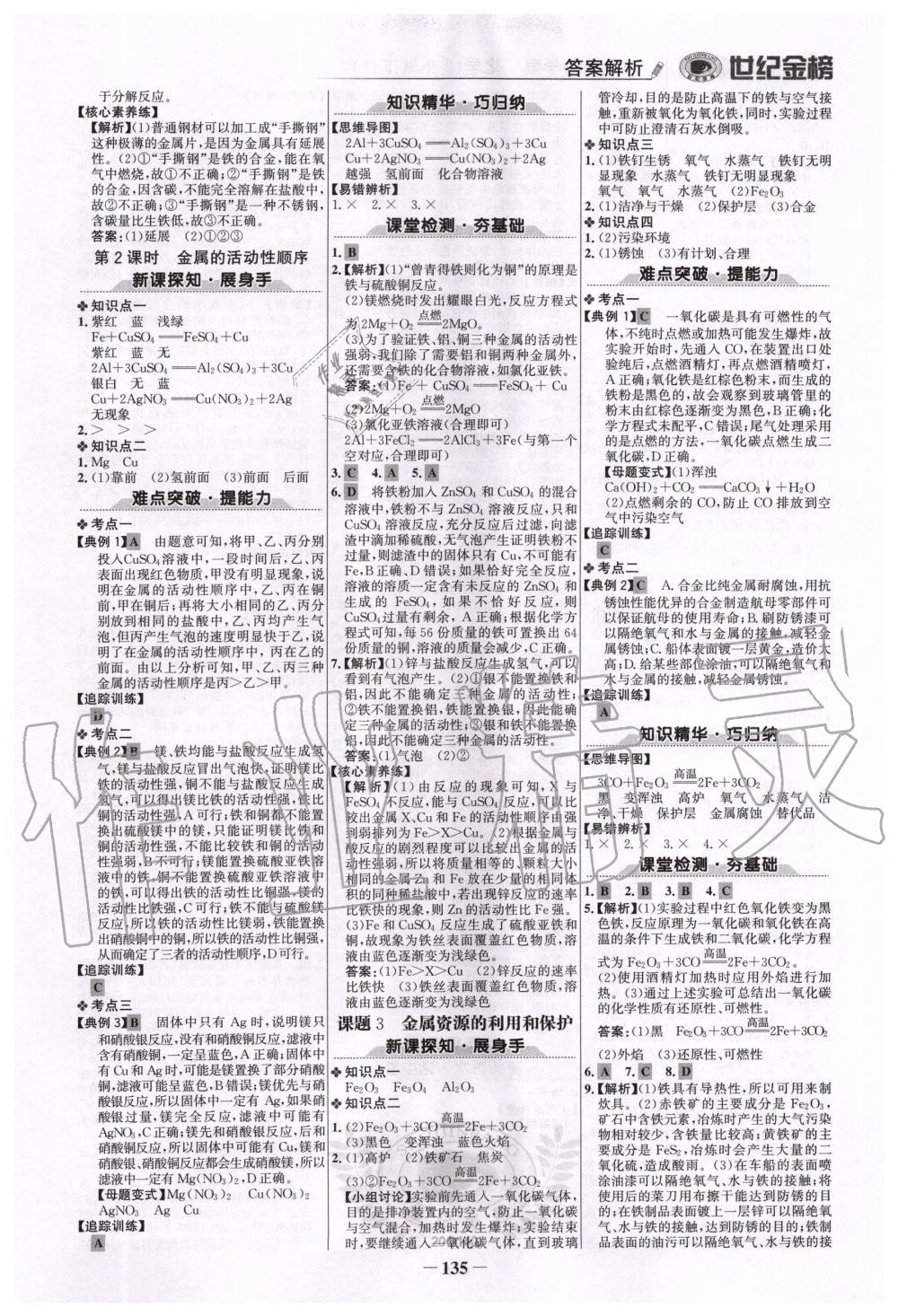 2020年世紀(jì)金榜初中金榜學(xué)案九年級化學(xué)下冊人教版 第2頁