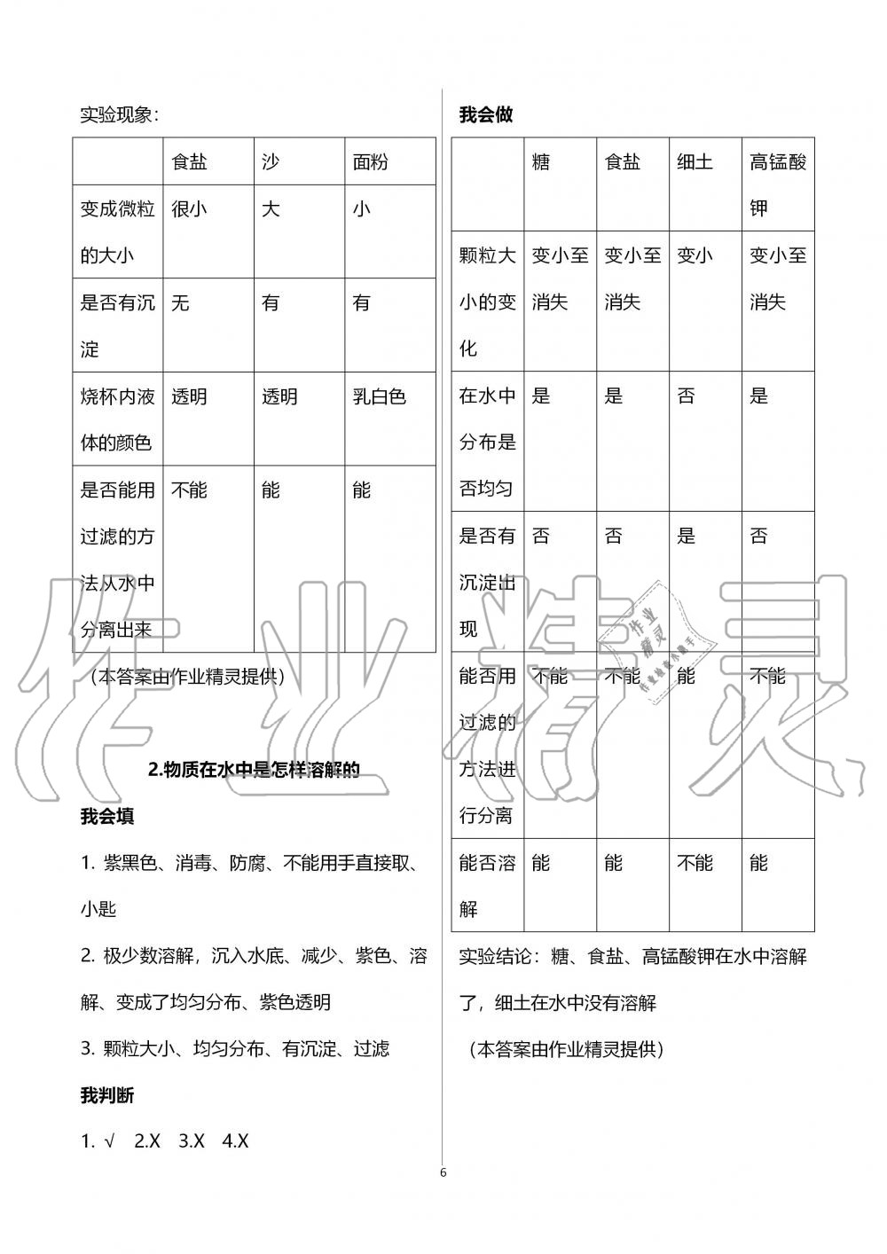 2019年新思維伴你學(xué)四年級(jí)科學(xué)上冊(cè)教科版 第6頁(yè)