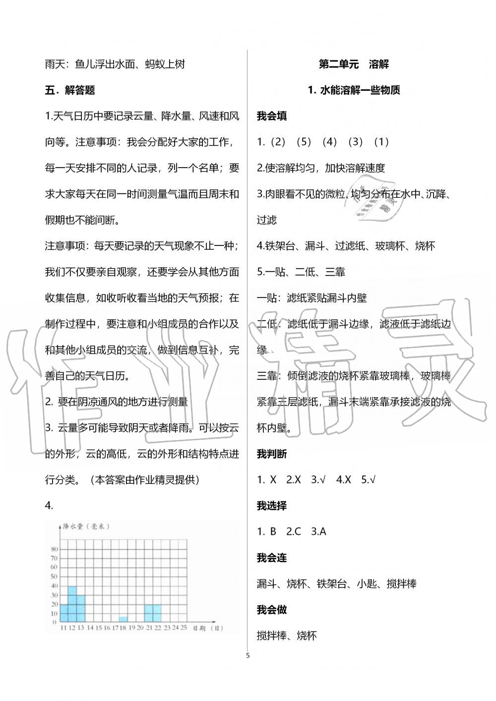 2019年新思維伴你學(xué)四年級(jí)科學(xué)上冊(cè)教科版 第5頁