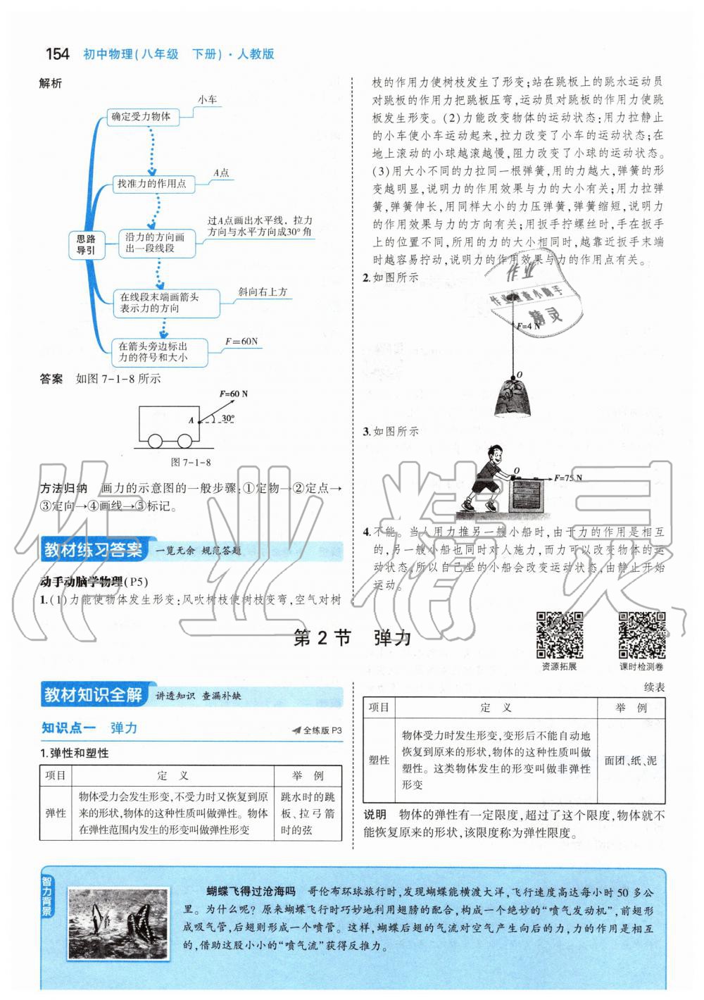 2020年課本八年級(jí)物理下冊(cè)人教版 第4頁(yè)