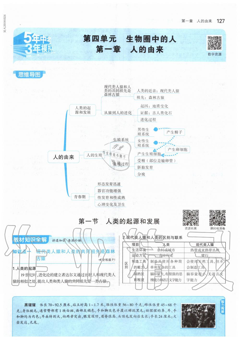 2020年課本七年級(jí)生物學(xué)下冊(cè)人教版 第1頁