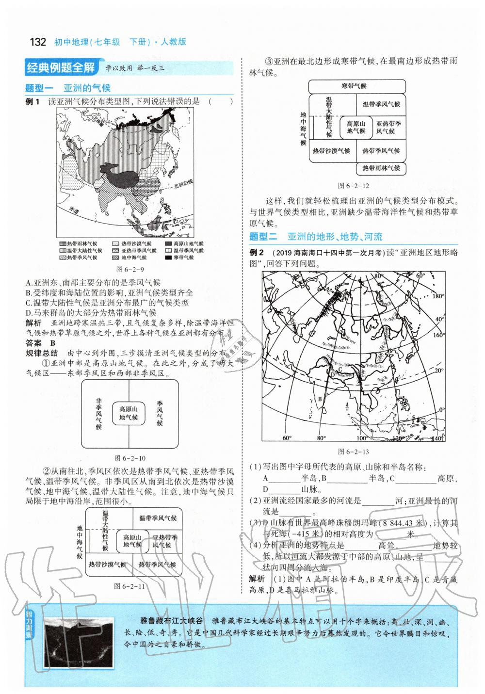 2020年課本七年級(jí)地理下冊(cè)人教版 第6頁(yè)