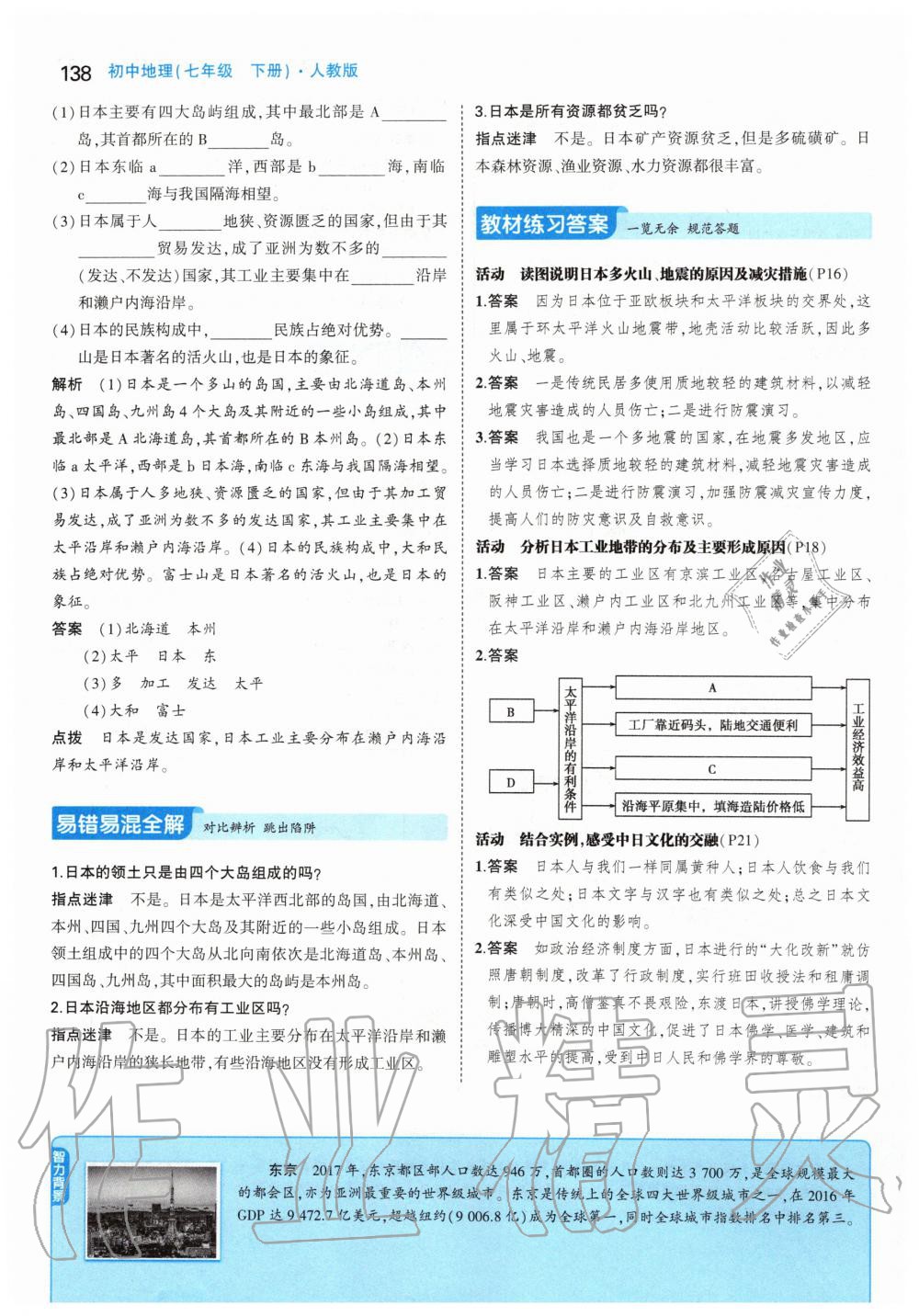 2020年課本七年級地理下冊人教版 第12頁