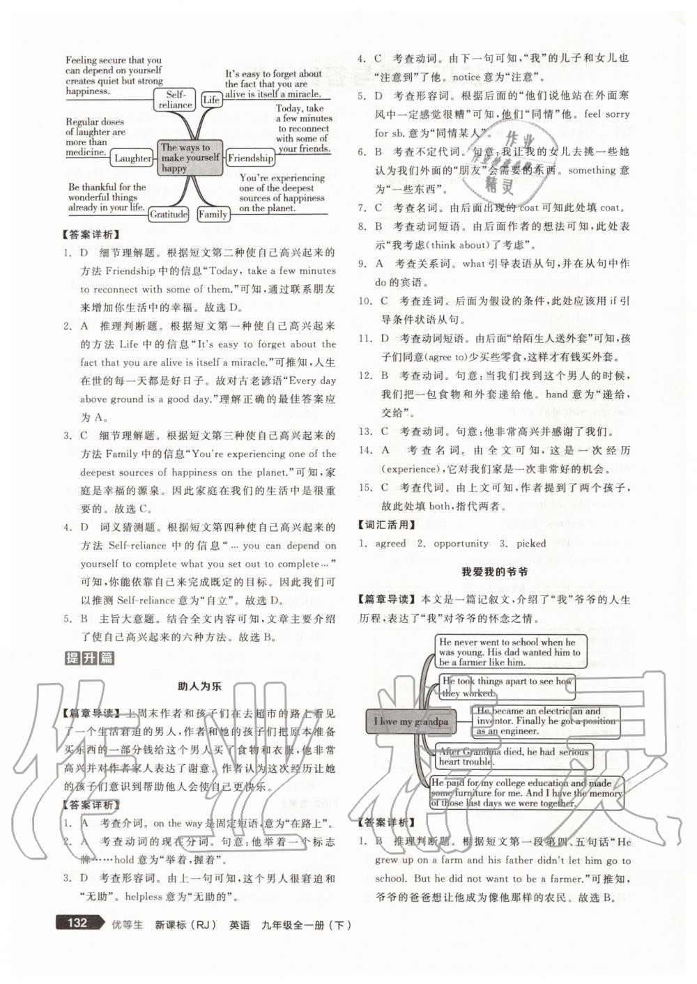 2020年全品优等生九年级英语全一册下人教版 第2页