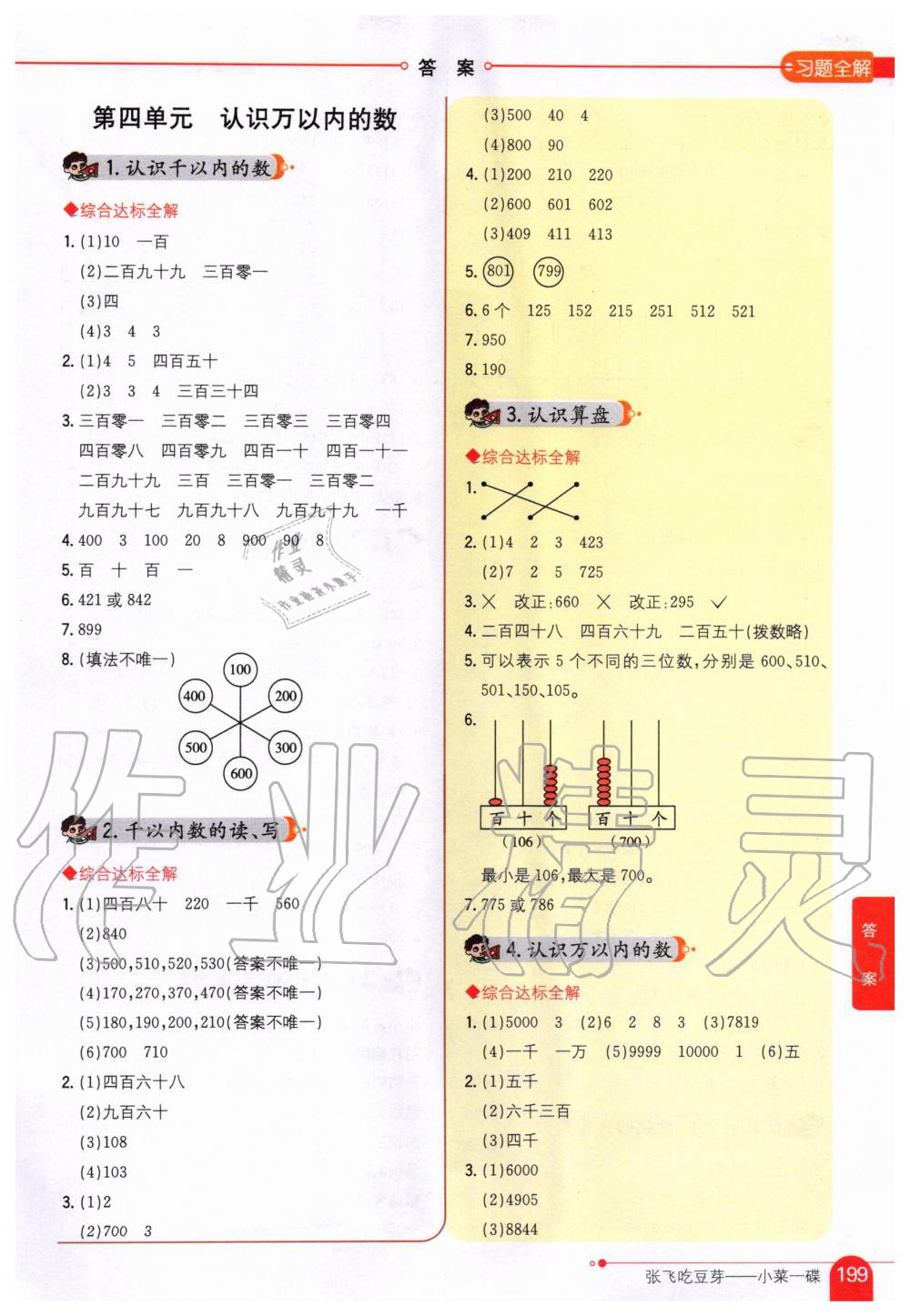 2020年小學(xué)教材全解二年級(jí)數(shù)學(xué)下冊(cè)江蘇版 第5頁(yè)