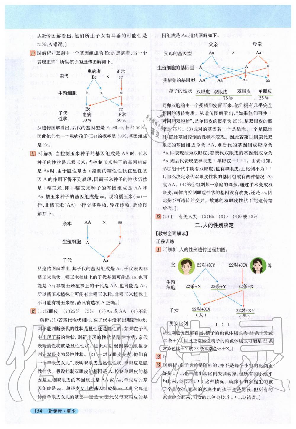 2020年新教材完全解讀八年級生物下冊冀少版 第8頁