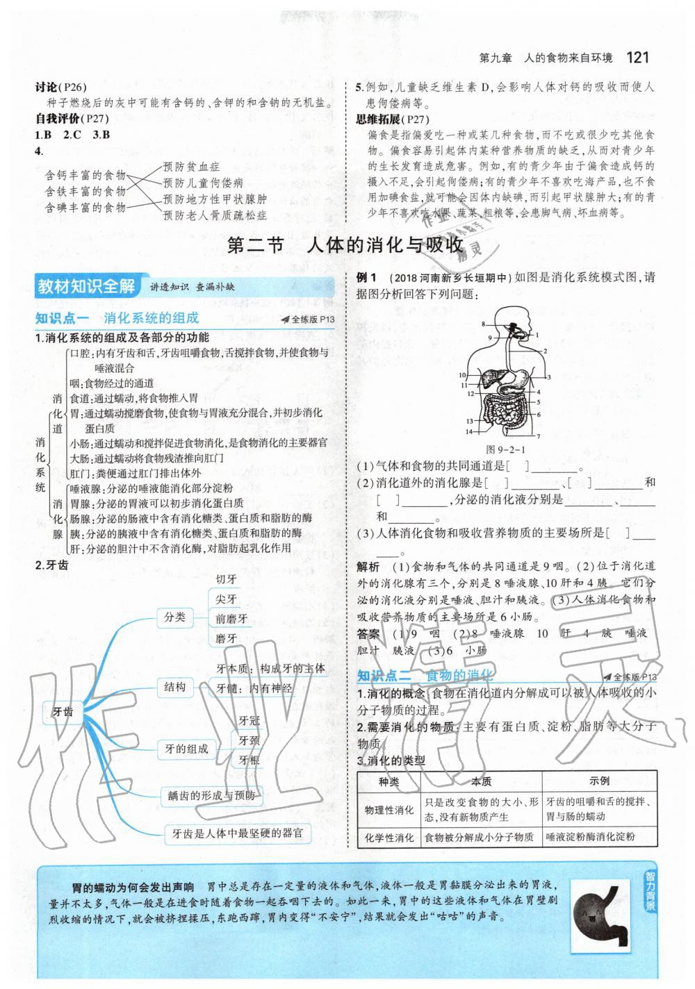 2020年課本七年級生物學下冊蘇教版 第11頁