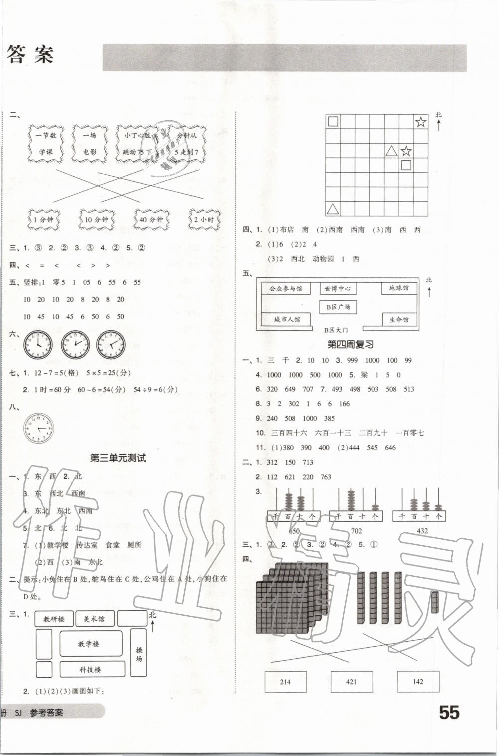 2020年全品小复习二年级数学下册苏教版 第2页