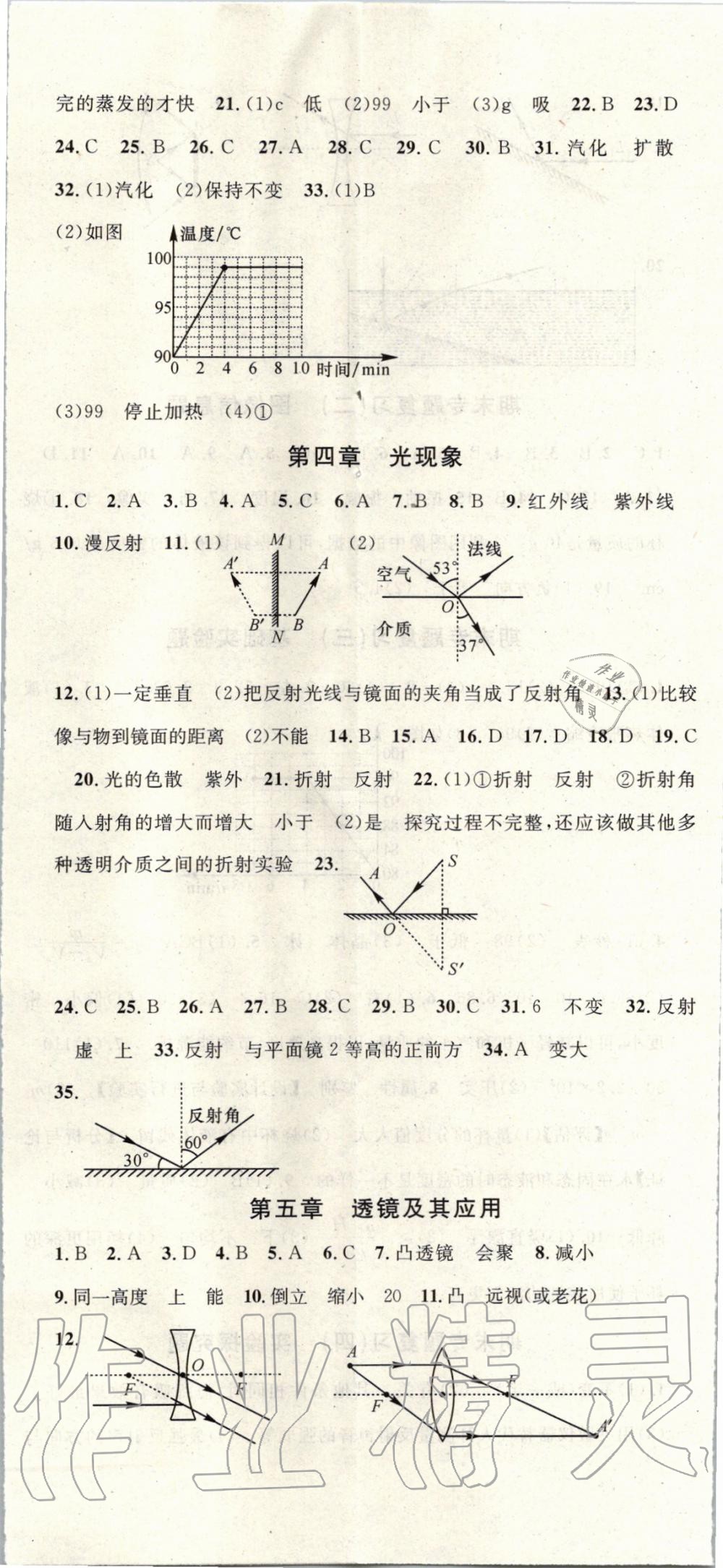 2020年寒假总复习学习总动员八年级物理人教版 第2页