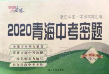 2020年學(xué)海金卷激活中考中考試題匯編青海中考秘題語(yǔ)文