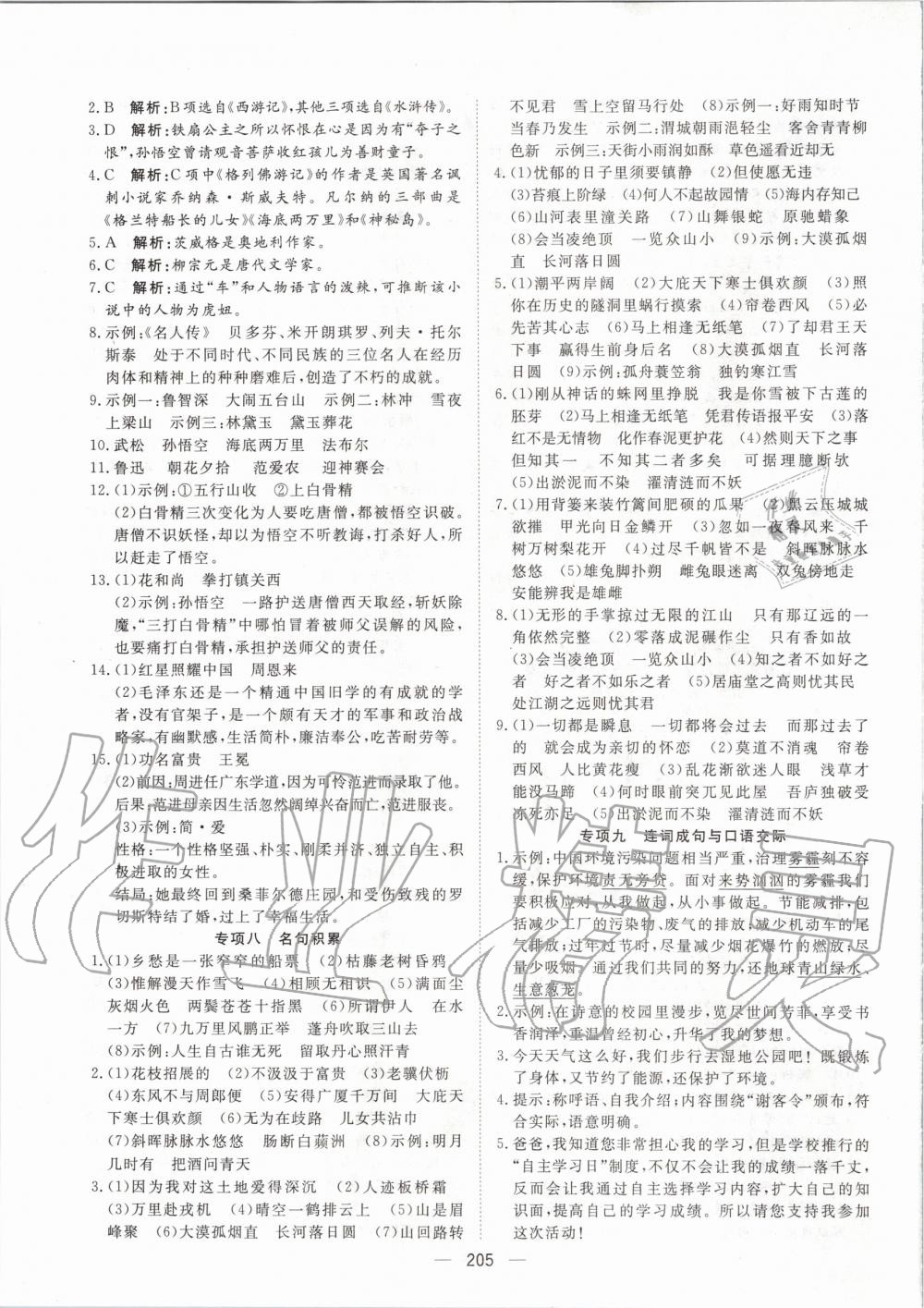 2020年激活中考命题研究语文青海专用 第3页