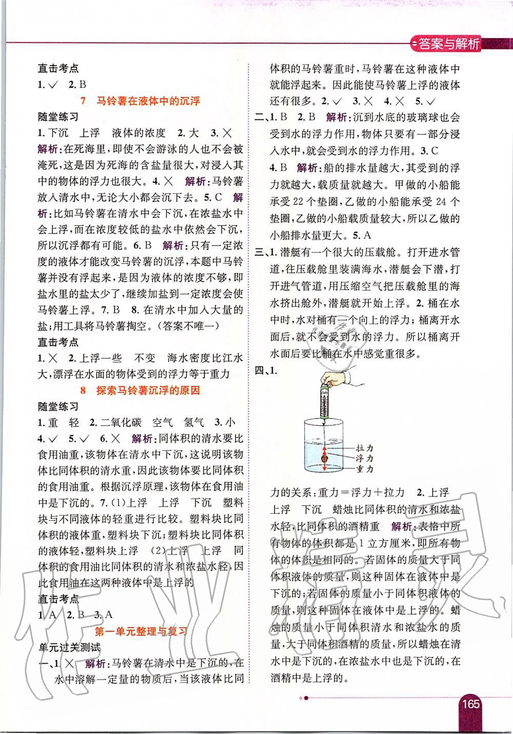 2020年小學(xué)教材全解五年級科學(xué)下冊教科版 第2頁