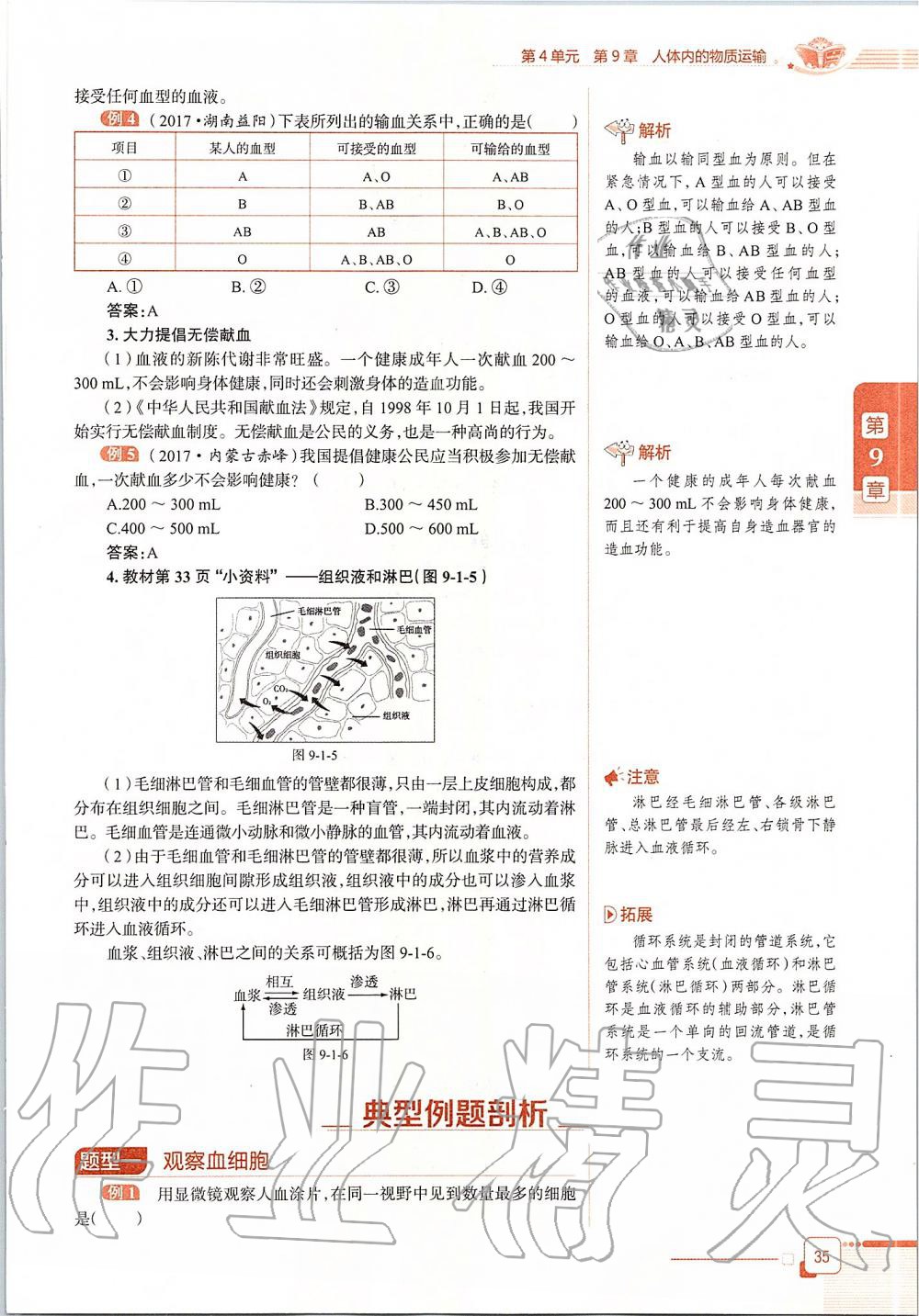 2020年課本七年級生物學(xué)下冊北師大版 第35頁