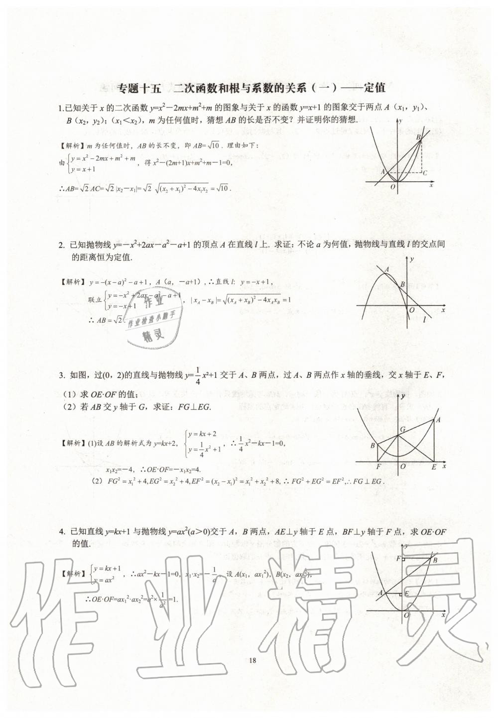 2019年新观察中考数学元调复习专题 第18页