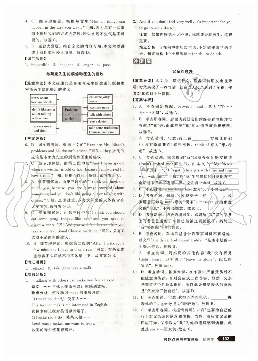 2020年全品優(yōu)等生八年級英語下冊人教版 第3頁