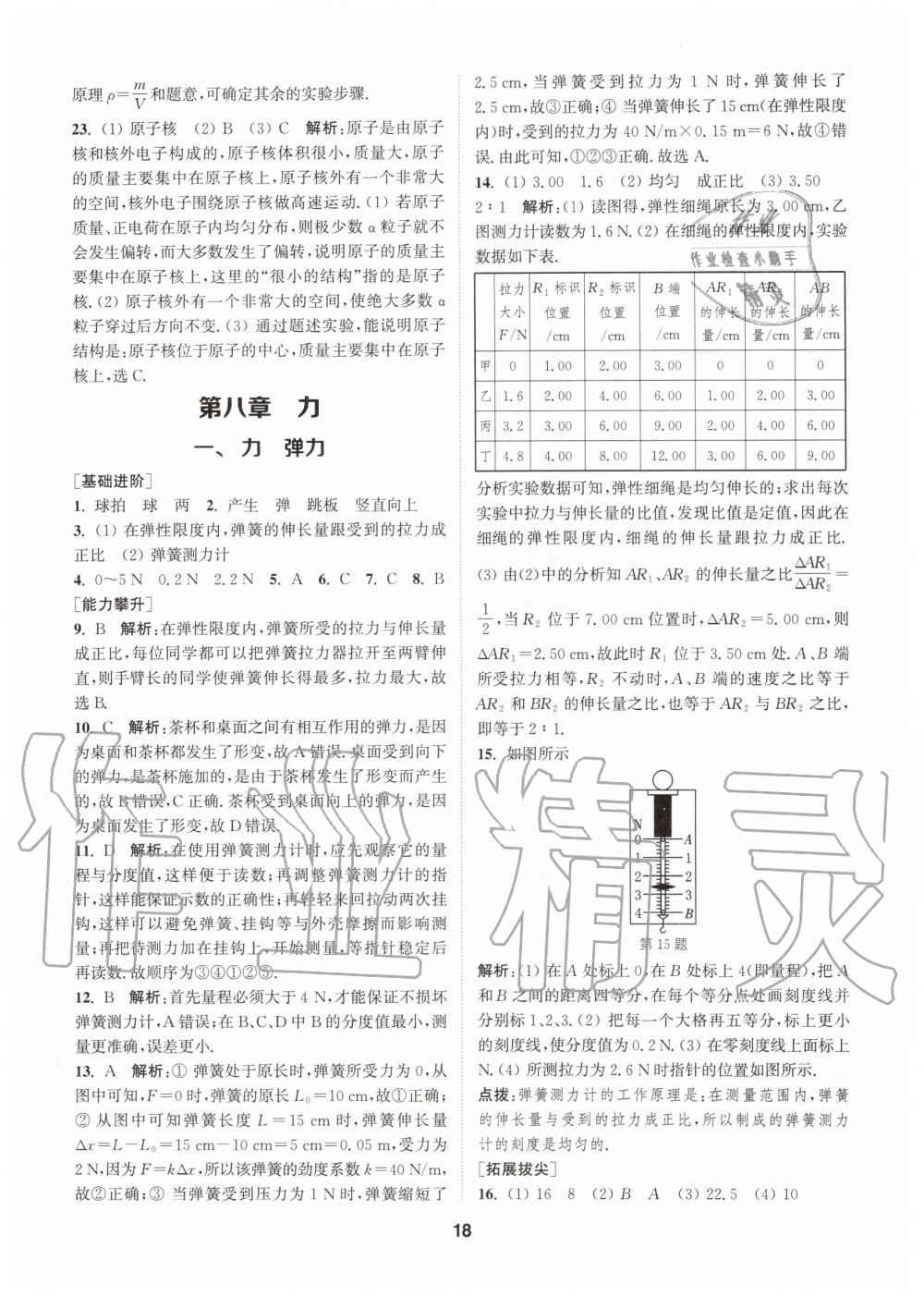 2020年拔尖特訓(xùn)八年級物理下冊蘇科版 第17頁