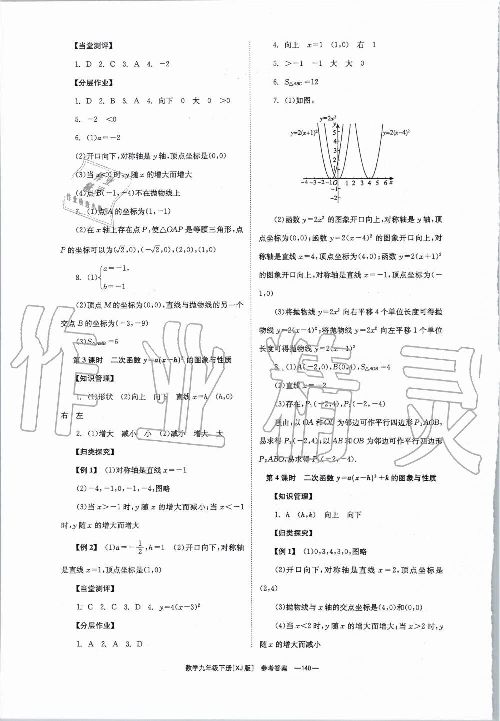 2020年全效學(xué)習(xí)學(xué)業(yè)評(píng)價(jià)方案九年級(jí)數(shù)學(xué)下冊(cè)湘教版 第4頁(yè)