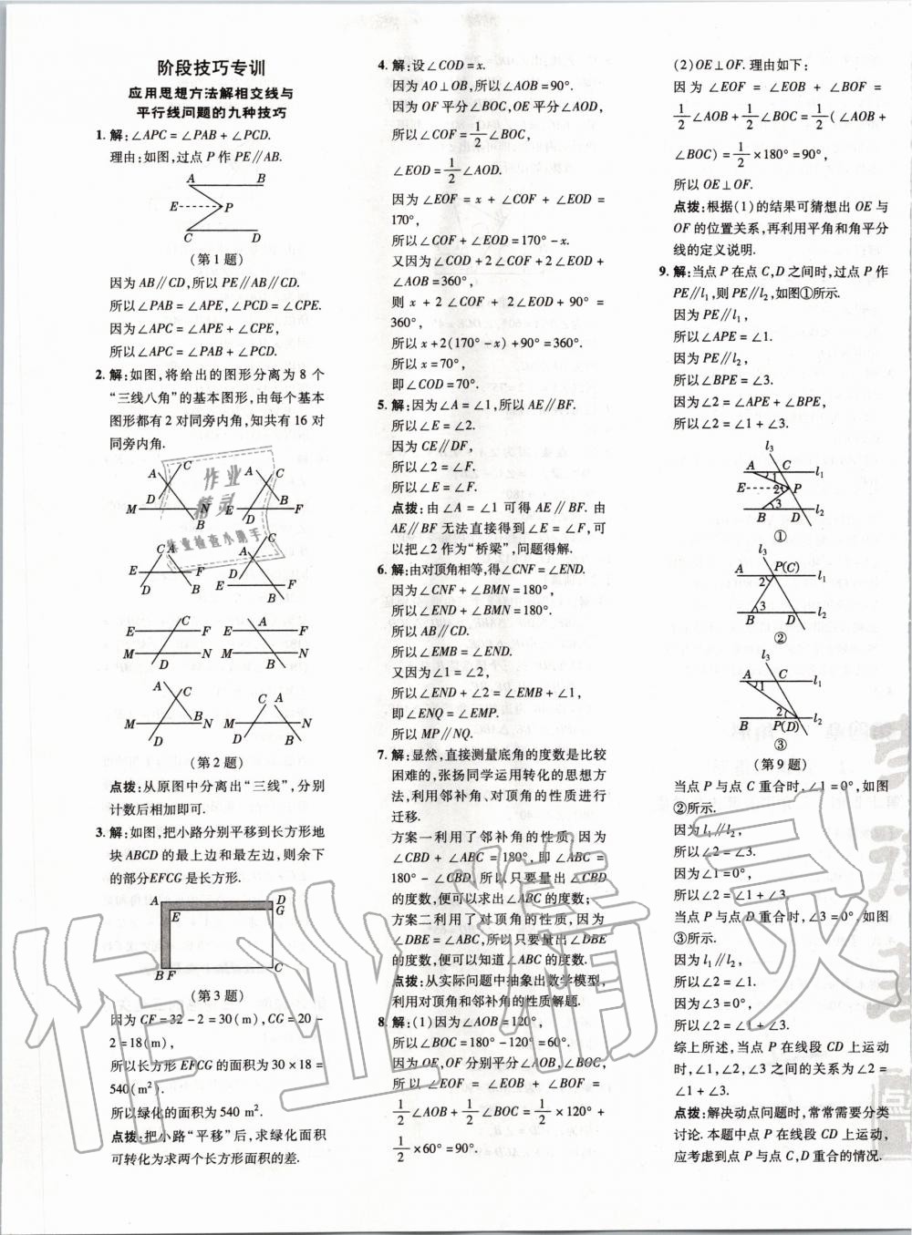 2020年點撥訓練七年級數(shù)學下冊北師大版 第12頁